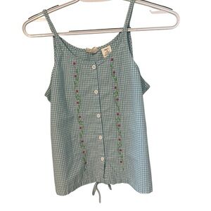 L.L Kids by L.L bean button up little girls top size‎ 18